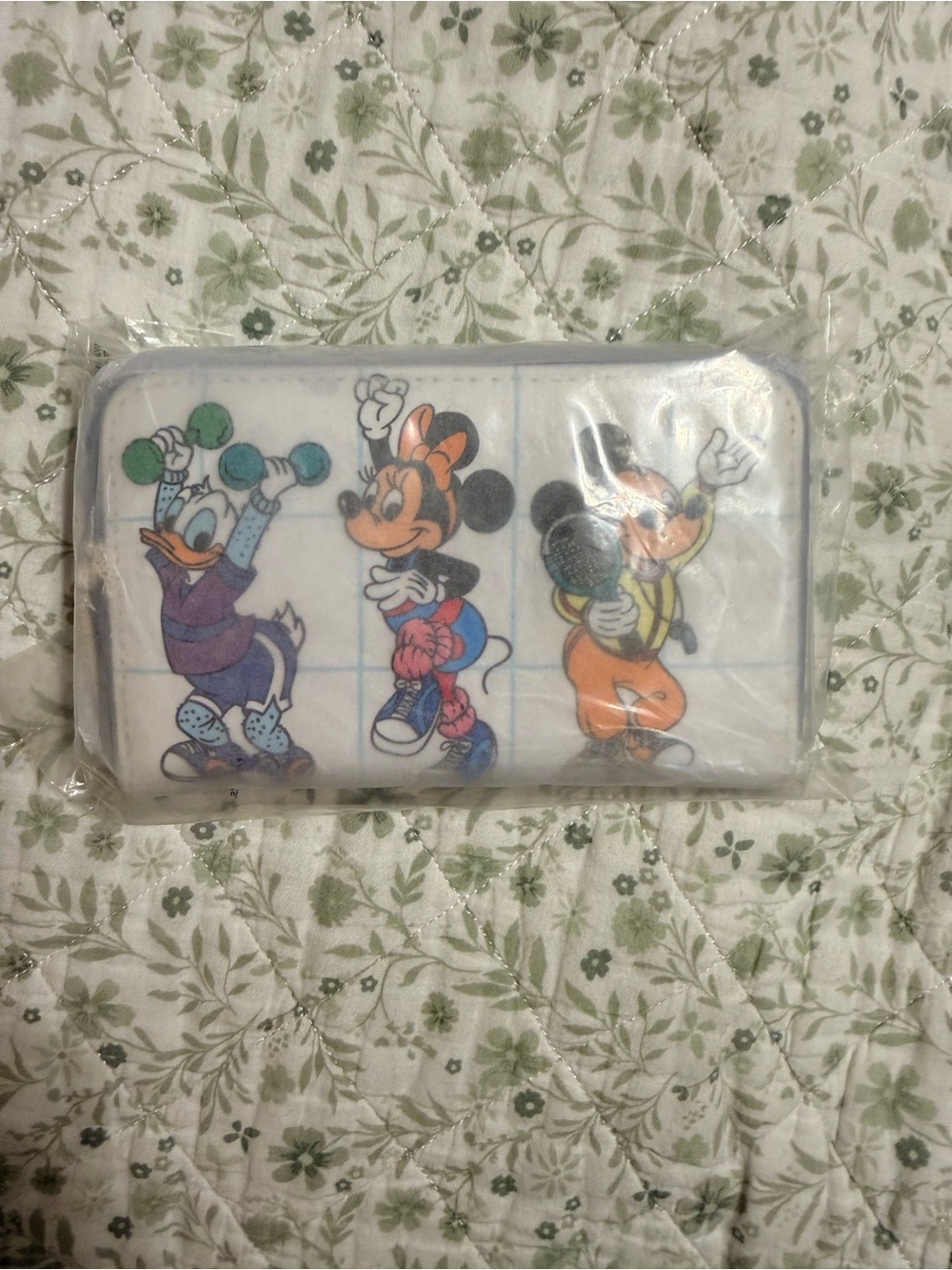 Loungefly Disney Mousercise Faux Leather Zip-Around Wallet
